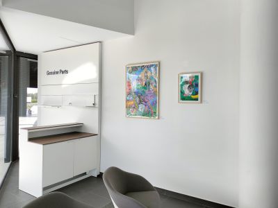 Colaboración con Porsche- Pop Microscópico