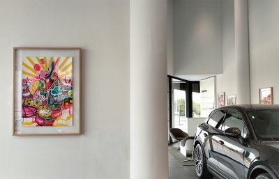 Colaboración con Porsche - El paraiso de Veredas López