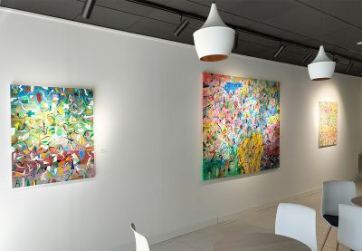 Otoño de lienzo y luz