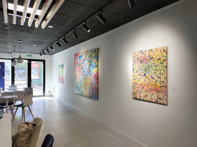 Otoño de lienzo y luz