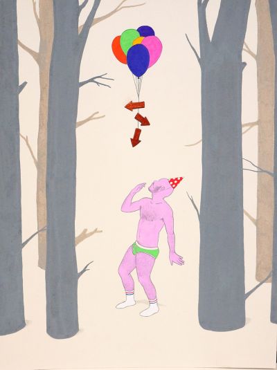 Señales. Camino del bosque