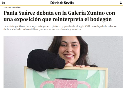 Paula Suárez debuta en la Galería Zunino con una exposición que reinterpreta el bodegón
