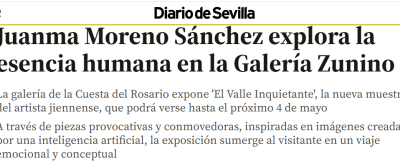 Juanma Moreno Sánchez explora la esencia humana en la galería Zunino