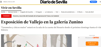 Exposición de Vallejo en la Galería Zunino