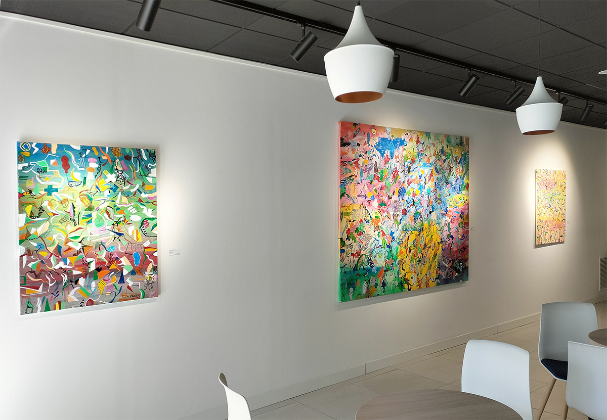 Otoño de lienzo y luz